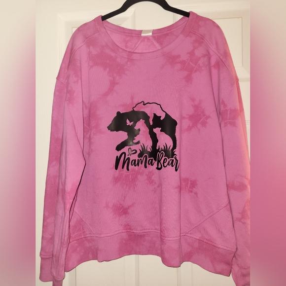 Mama bear and three cubs sweatshirt - Picture 1 of 2